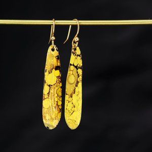 abstract design earrings